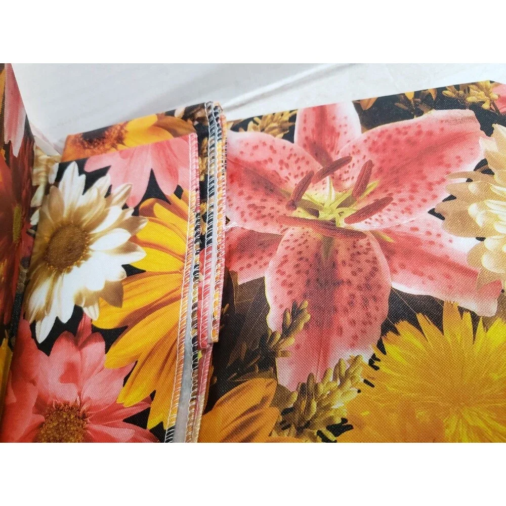 Vinyl Flannel Back Tablecloth 52